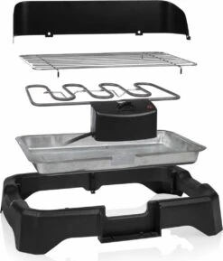 Tristar BQ-2824 Elektrische Barbecue - Tafel BBQ 34,5 X 23 Cm - Regelbare Thermostaat - 2000 Watt - Zwart 12 Tristar BQ-2824 Elektrische Barbecue - Tafel BBQ 34,5 X 23 Cm - Regelbare Thermostaat - 2000 Watt - Zwart -Barbecuebenodigdheden 1026x1200
