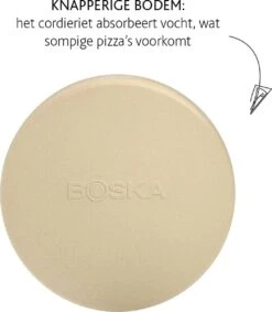 Boska Pizzasteen Deluxe - Voor Oven & BBQ - Knapperige Pizza's - Ø 29.5 Cm - BBQ Accessoires 24 Boska Pizzasteen Deluxe - Voor Oven & BBQ - Knapperige Pizza's - Ø 29.5 Cm - BBQ Accessoires -Barbecuebenodigdheden 1048x1200 1