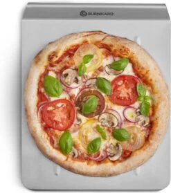 Burnhard Pizzasteen 38 X 30 X 1,5 Cm + Pizzaschep -Barbecuebenodigdheden 1063x1200 4