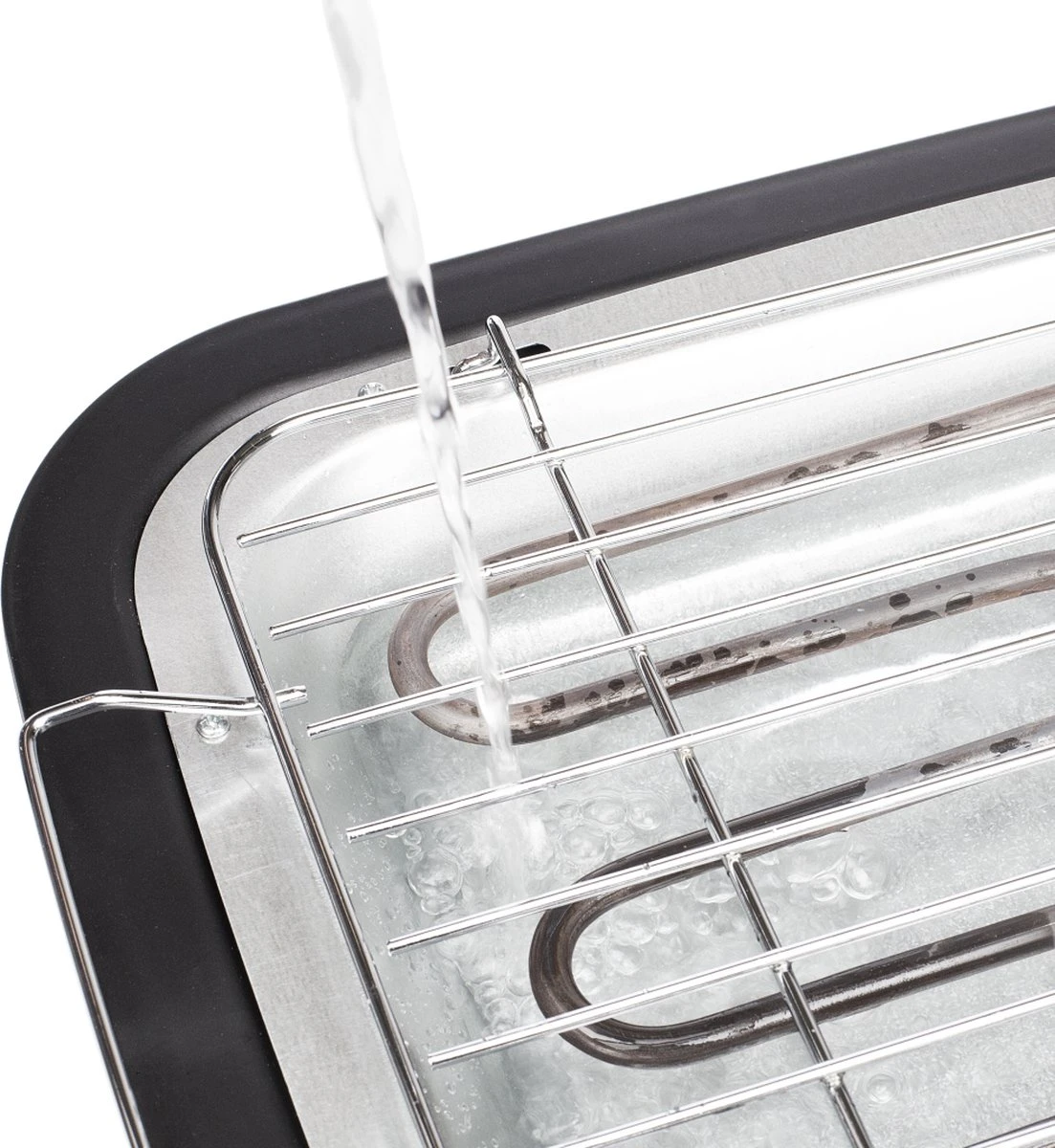 Tristar BQ-2813 Electrische Tafelbarbecue - Grilloppervlak (LxB) 38x22 Cm - 2000W - Zwart 5 Tristar BQ-2813 Electrische Tafelbarbecue - Grilloppervlak (LxB) 38x22 Cm - 2000W - Zwart - Afbeelding 5