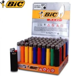 BIC Lighter Aansteker Maxi J26 Display(50stuks) -Barbecuebenodigdheden 1114x1200 1