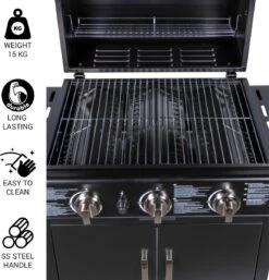 MaxxGarden Gas Barbecue - 3 Branders - Incl. Gratis BBQ Set 13 MaxxGarden Gas Barbecue - 3 Branders - Incl. Gratis BBQ Set -Barbecuebenodigdheden 1154x1200