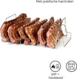 Barbecook Vlees & Ribrek - Spareribs Houder - RVS - Inox Barbecook Vlees & Ribrek - Spareribs Houder - RVS - Inox 13 Barbecook Vlees & Ribrek - Spareribs Houder - RVS - Inox Barbecook Vlees & Ribrek - Spareribs Houder - RVS - Inox -Barbecuebenodigdheden 1169x1200 3