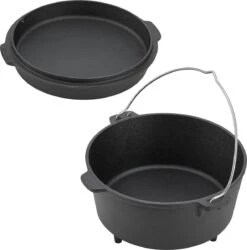 Dutch Oven Enkhuizen Met Deksel Gietijzer Zwart 4,2 L 12 Dutch Oven Enkhuizen Met Deksel Gietijzer Zwart 4,2 L -Barbecuebenodigdheden 1187x1200 2