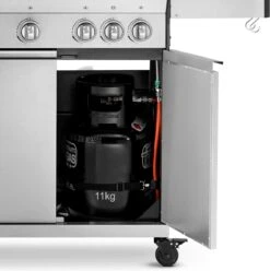 Burnhard Gas BBQ Big FRED Deluxe - 4 Branders - Incl. Keramische Infraroodbrander & Afdekhoes - Deluxe -Barbecuebenodigdheden 1193x1200 1