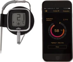 Patton Kamado Houtskool Barbecue - 18" - Grilloppervlak Ø 39 Cm - Met Bluetooth Thermometer - Groen -Barbecuebenodigdheden 1200x1024 1