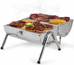 BBQ Collection Houtskoolbarbecue - Cilinder - Chroom -Barbecuebenodigdheden 1200x1046