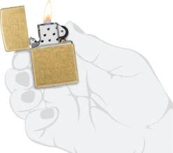 Aansteker Zippo Street Brass 5 Aansteker Zippo Street Brass -Barbecuebenodigdheden 1200x1059