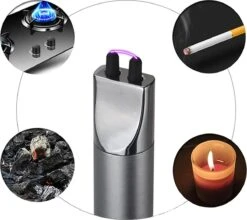 Staza Oplaadbare Lange Elektrische Aansteker - Duurzame Plasma Aansteker - Inclusief Cadeauverpakking - BBQ - Kaarsen 9 Staza Oplaadbare Lange Elektrische Aansteker - Duurzame Plasma Aansteker - Inclusief Cadeauverpakking - BBQ - Kaarsen -Barbecuebenodigdheden 1200x1068 2