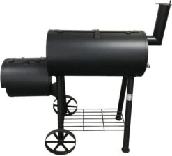 Fire Beam Houtskool Barbecue - Grilloppervlak (LxB) 35 X 66 Cm - Smoker - Zwart 15 Fire Beam Houtskool Barbecue - Grilloppervlak (LxB) 35 X 66 Cm - Smoker - Zwart -Barbecuebenodigdheden 1200x1087
