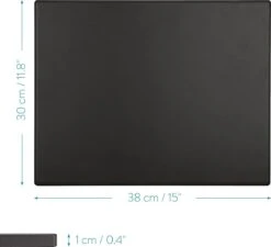 Navaris Pizzasteen XL Voor Oven En Barbecue - Rechthoekige Pizzaplaat 38 X 30 Cm - Inclusief Receptenboek - Keramisch Geglazuurd - Zwart 22 Navaris Pizzasteen XL Voor Oven En Barbecue - Rechthoekige Pizzaplaat 38 X 30 Cm - Inclusief Receptenboek - Keramisch Geglazuurd - Zwart -Barbecuebenodigdheden 1200x1093 1