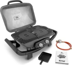Burnhard Draagbare 2-Branders Gasbarbecue - Afdekhoes - BBQ Wayne 19 Burnhard Draagbare 2-Branders Gasbarbecue - Afdekhoes - BBQ Wayne -Barbecuebenodigdheden 1200x1099 1