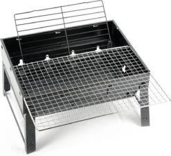 Merkloos Decopatent® Portable Houtskool BBQ - Barbecue - Inklapbaar - Barbecue Houtskool - Tafel Grill - Camping - Strand - Festival - Park -Barbecuebenodigdheden 1200x1099