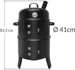 Merkloos Monzana Barbecue-ROKER-Grill-Oven 18 Merkloos Monzana Barbecue-ROKER-Grill-Oven -Barbecuebenodigdheden 1200x1120