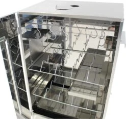 Kynast Exklusiv - Rookoven - Met 3 Etages - Metaal - Grijs 5 Kynast Exklusiv - Rookoven - Met 3 Etages - Metaal - Grijs -Barbecuebenodigdheden 1200x1129