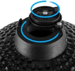 Patton - Kamado 21" - Premium Black - Keramische Barbecue - Incl. Bluetooth Kerntemperatuurmeter - LED Verlichting - Large - Compleet - Zwart 35 Patton - Kamado 21" - Premium Black - Keramische Barbecue - Incl. Bluetooth Kerntemperatuurmeter - LED Verlichting - Large - Compleet - Zwart -Barbecuebenodigdheden 1200x1137 1