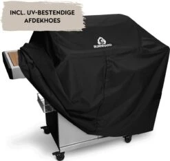 Burnhard Gas BBQ Big FRED Deluxe - 4 Branders - Incl. Keramische Infraroodbrander & Afdekhoes - Deluxe -Barbecuebenodigdheden 1200x1137