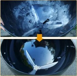 One-Touch-reinigingssysteemkit Voor 57 CM Kogel BBQ , Geschikt Als Vervanging In Diverse Weber Kogel BBQ's -Barbecuebenodigdheden 1200x1187 4