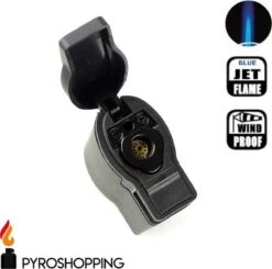 Pyroshopping Blackline Stormaansteker Rubber Hervulbare Gasaansteker Zwart -Barbecuebenodigdheden 1200x1191 5