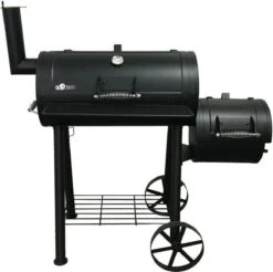 Fire Beam Houtskool Barbecue - Grilloppervlak (LxB) 35 X 66 Cm - Smoker - Zwart 16 Fire Beam Houtskool Barbecue - Grilloppervlak (LxB) 35 X 66 Cm - Smoker - Zwart -Barbecuebenodigdheden 1200x1194