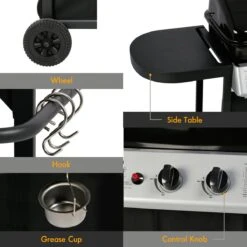 Bighorn Gasbarbecue En Grill – 2 Branders – Zwart -Barbecuebenodigdheden 1200x1200 11