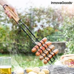 Innovagoods BARBECUEGRIL VOOR WORSTJES SOSKET - Bbq Accesoires - Bbq Accesoires Rooster -Barbecuebenodigdheden 1200x1200 110