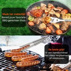 BBQ Accesoires Gereedschapset Koffer Set Tang Borstel Schort Barbecue Dagdeals - Chef Cook BBQ Accessoires Set -Barbecuebenodigdheden 1200x1200 126