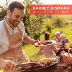 BBQ Collection Houtskoolbarbecue - Kogelbarbecue 45 X 60 Centimeter - Ronde Barbecue - Barbecue Op Wielen - Zwart - Metaal -Barbecuebenodigdheden 1200x1200 137