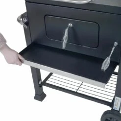 Vaggan Luxe Houtskool Barbecue - Grilloppervlak (LxB) 44 X 32 Cm - Staal - Matzwart -Barbecuebenodigdheden 1200x1200 19