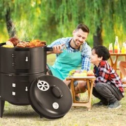 Merkloos Monzana Barbecue-ROKER-Grill-Oven 24 Merkloos Monzana Barbecue-ROKER-Grill-Oven -Barbecuebenodigdheden 1200x1200 228