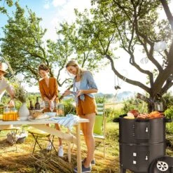 Merkloos Monzana Barbecue-ROKER-Grill-Oven 30 Merkloos Monzana Barbecue-ROKER-Grill-Oven -Barbecuebenodigdheden 1200x1200 230