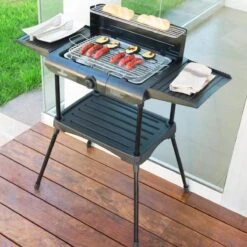 Excellent Electrics Elektrische Barbecue - Grilloppervlak (LxB) 36x24 Cm - 2000W - Zwart -Barbecuebenodigdheden 1200x1200 264