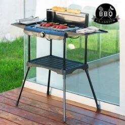 Excellent Electrics Elektrische Barbecue - Grilloppervlak (LxB) 36x24 Cm - 2000W - Zwart -Barbecuebenodigdheden 1200x1200 265