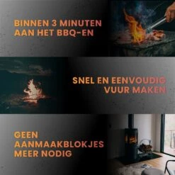 Master Knives BBQ Aansteker Electrisch - BBQ Accesoires - Zwarte BBQ Starter - Looftlighter -Barbecuebenodigdheden 1200x1200 289