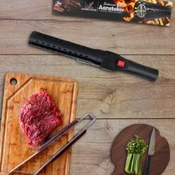 Master Knives BBQ Aansteker Electrisch - BBQ Accesoires - Zwarte BBQ Starter - Looftlighter -Barbecuebenodigdheden 1200x1200 291