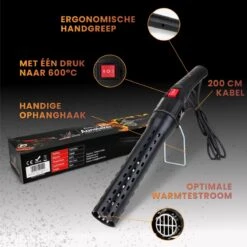 Master Knives BBQ Aansteker Electrisch - BBQ Accesoires - Zwarte BBQ Starter - Looftlighter -Barbecuebenodigdheden 1200x1200 292