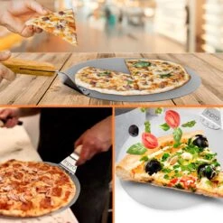 Inpro Pizzaschep RVS - Rond - Voor BBQ En Oven - Pizzaspatel - Taartschep - Houten Handvat - BBQ Gereedschap - Keukengerei - 30 Cm Diameter - Spatel 16 Inpro Pizzaschep RVS - Rond - Voor BBQ En Oven - Pizzaspatel - Taartschep - Houten Handvat - BBQ Gereedschap - Keukengerei - 30 Cm Diameter - Spatel -Barbecuebenodigdheden 1200x1200 416