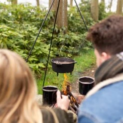 Esschert Design - Driepoot Met Ketting - Haardvuur Accessoires - Staal - Zwart -Barbecuebenodigdheden 1200x1200 43