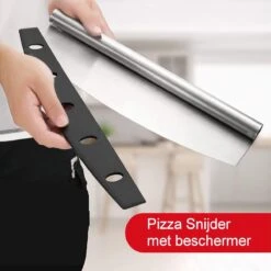 Pizzaschep – Inclusief Pizzasnijder – Opvouwbaar – Pizzaspatel – Pizza Schep – Taartschep – 30cm - Qwality -Barbecuebenodigdheden 1200x1200 444