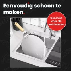 GrillX Pizzaschep Met Pizzasnijder - 30cm - In Luxe Doos - Pizzaspatel Voor BBQ & Oven - BBQ Accesoires Gereedschap 10 GrillX Pizzaschep Met Pizzasnijder - 30cm - In Luxe Doos - Pizzaspatel Voor BBQ & Oven - BBQ Accesoires Gereedschap -Barbecuebenodigdheden 1200x1200 459