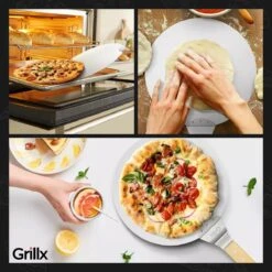 GrillX Pizzaschep Met Pizzasnijder - 30cm - In Luxe Doos - Pizzaspatel Voor BBQ & Oven - BBQ Accesoires Gereedschap 14 GrillX Pizzaschep Met Pizzasnijder - 30cm - In Luxe Doos - Pizzaspatel Voor BBQ & Oven - BBQ Accesoires Gereedschap -Barbecuebenodigdheden 1200x1200 463