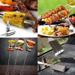 Saveur Royal® 35-delige Barbecue Gereedschapset In Roestvrij Staal - BBQ Grill Set Met Draagtas - Barbecuegerei-sets - Barbecue Accessoires Gereedschap - 35-delig 27 Saveur Royal® 35-delige Barbecue Gereedschapset In Roestvrij Staal - BBQ Grill Set Met Draagtas - Barbecuegerei-sets - Barbecue Accessoires Gereedschap - 35-delig -Barbecuebenodigdheden 1200x1200 512
