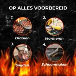 GrillX Barbecue Gereedschap Set - 19-delig - Inclusief Luxe Draagtas - BBQ Accesoires - Gereedschapset 12 GrillX Barbecue Gereedschap Set - 19-delig - Inclusief Luxe Draagtas - BBQ Accesoires - Gereedschapset -Barbecuebenodigdheden 1200x1200 520