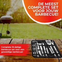 GrillX Barbecue Gereedschap Set - 19-delig - Inclusief Luxe Draagtas - BBQ Accesoires - Gereedschapset 15 GrillX Barbecue Gereedschap Set - 19-delig - Inclusief Luxe Draagtas - BBQ Accesoires - Gereedschapset -Barbecuebenodigdheden 1200x1200 522