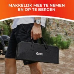 GrillX Barbecue Gereedschap Set - 19-delig - Inclusief Luxe Draagtas - BBQ Accesoires - Gereedschapset 16 GrillX Barbecue Gereedschap Set - 19-delig - Inclusief Luxe Draagtas - BBQ Accesoires - Gereedschapset -Barbecuebenodigdheden 1200x1200 523