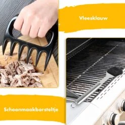 BBQ Accesoires Set Gereedschap Tang Borstel Barbecue Kookgerei - 10 Delig 14 BBQ Accesoires Set Gereedschap Tang Borstel Barbecue Kookgerei - 10 Delig -Barbecuebenodigdheden 1200x1200 548