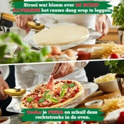 Ecowize Pizzaschep Voor BBQ En Oven - Aluminium Pizzaspatel Vierkant 30cm Met Inklapbaar Handvat - Met Extra Professionele Pizzasnijder 12 Ecowize Pizzaschep Voor BBQ En Oven - Aluminium Pizzaspatel Vierkant 30cm Met Inklapbaar Handvat - Met Extra Professionele Pizzasnijder -Barbecuebenodigdheden 1200x1200 560