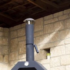 Merkloos MaxxGarden Pizza Oven - Smoker Barbecue Houtskool 45 X 65 X 158cm -Barbecuebenodigdheden 1200x1200 59