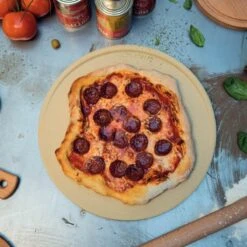 Boska Pizzasteen Deluxe L - Voor Oven & BBQ - Knapperige Pizza's - Ø 35 Cm - BBQ Accessoires -Barbecuebenodigdheden 1200x1200 596