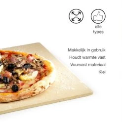Barbecook BBQ Pizzaplaat - Pizzasteen - Voor Barbecue - Rechthoekig - 43 X 35 Cm 7 Barbecook BBQ Pizzaplaat - Pizzasteen - Voor Barbecue - Rechthoekig - 43 X 35 Cm -Barbecuebenodigdheden 1200x1200 625